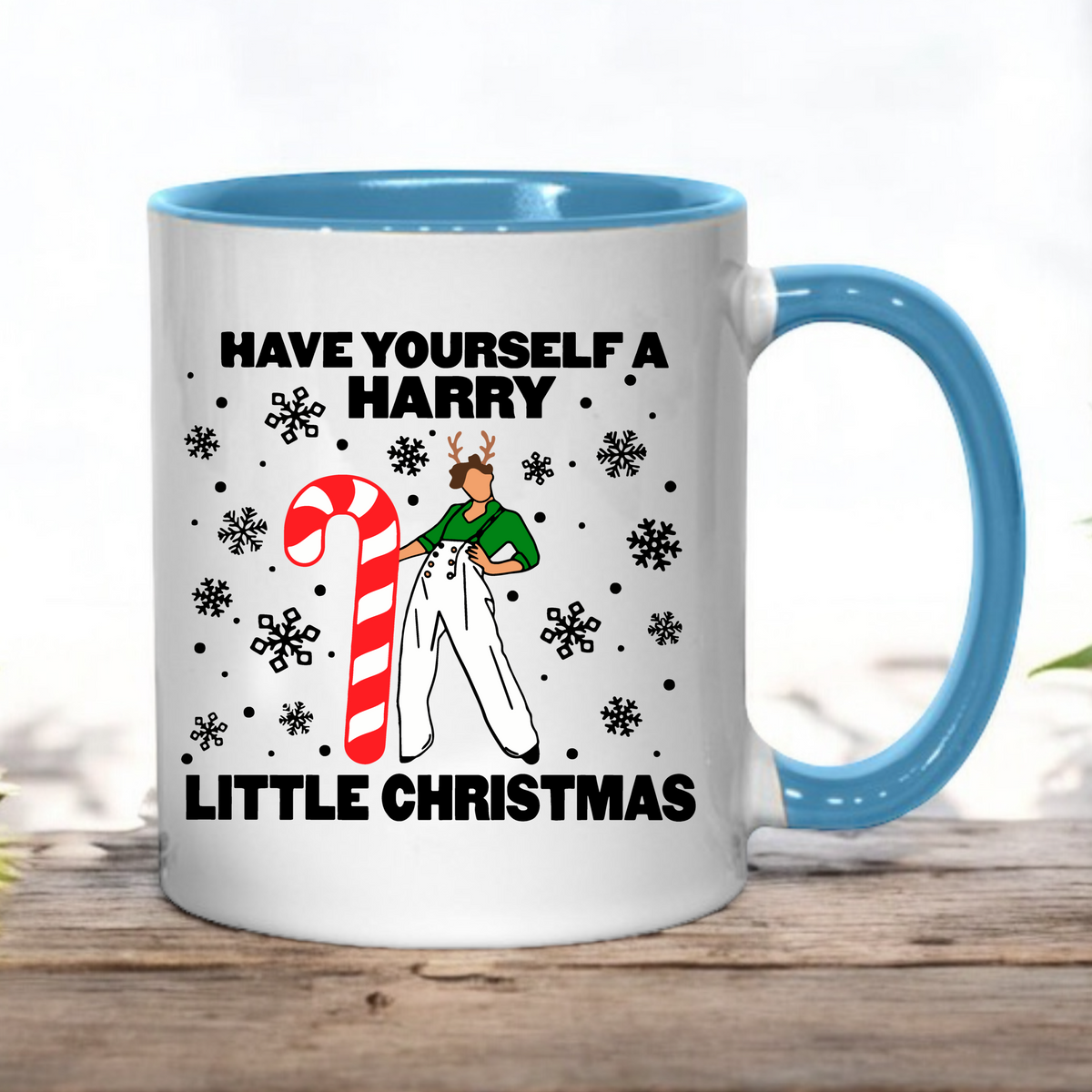 Harry styles Christmas mug
