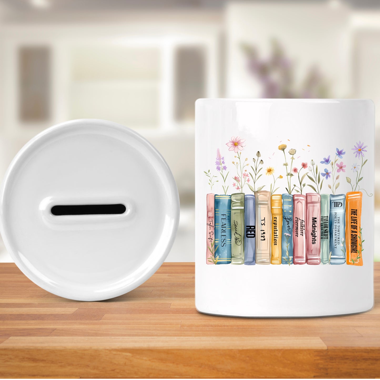 Wildflower Album Bookshelf Taylor Swift money bank
