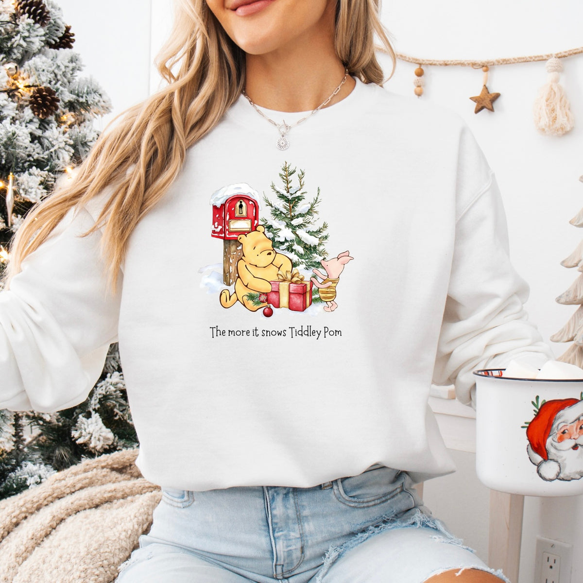 Classic Pooh Christmas jumper