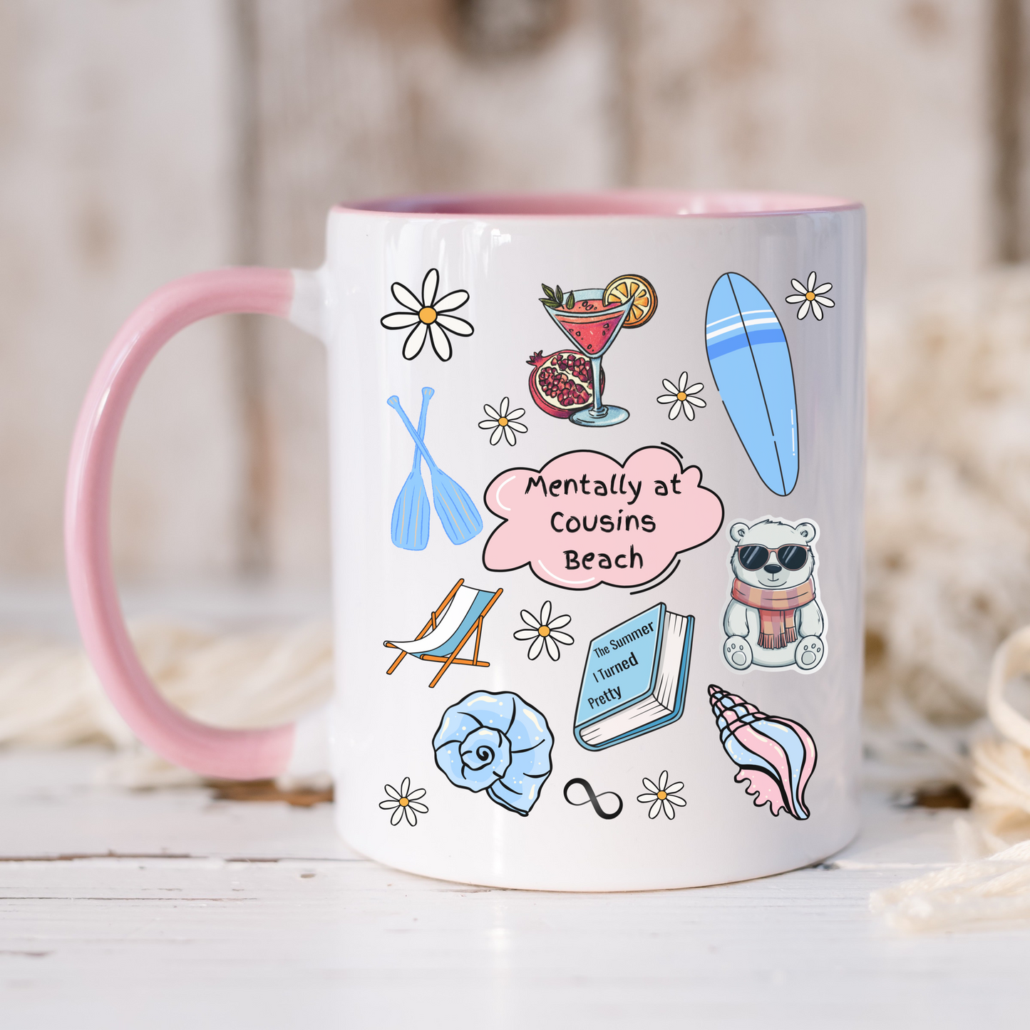 TSITP Mentally Cousins Beach mug