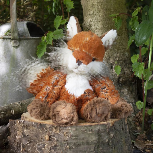 ‘Autumn’ fox beautifully soft Wrendale Designs plush fox