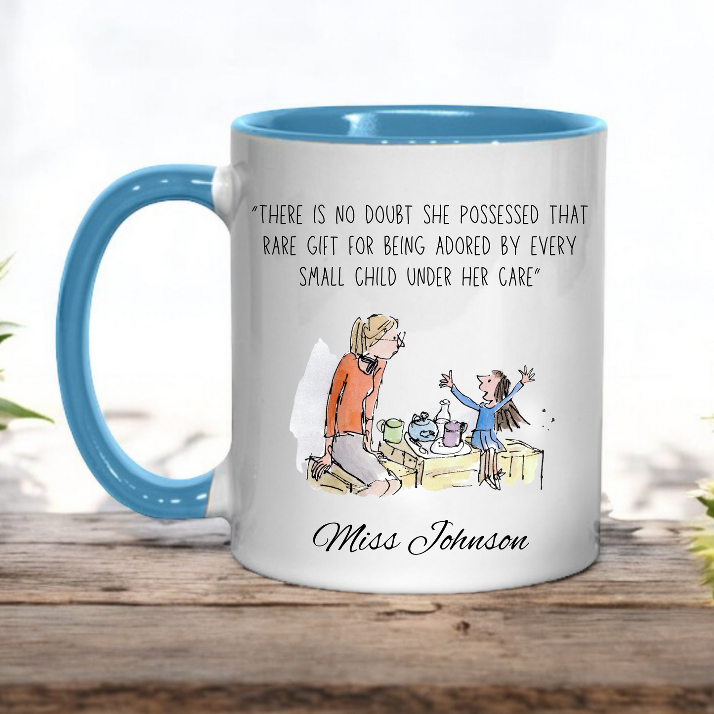 Miss Honey Teacher appreciation mug | Personalised Teacher leaving gift