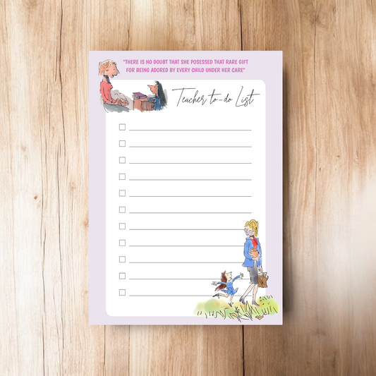 Miss Honey A6 Teacher To Do List