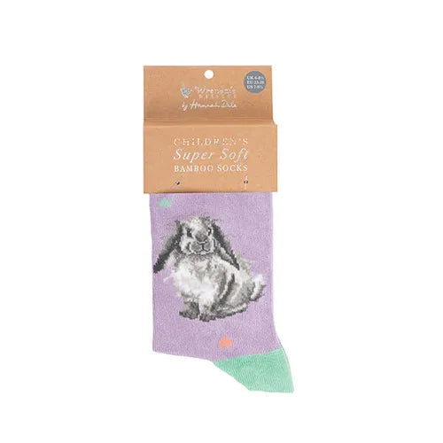 ‘Rosie’ bunny children’s socks