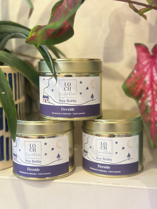 Fireside ‘Wee Bothy’ Loch Lomond Rocks candle