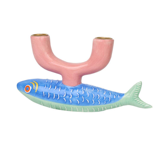 Fish Ceramic Candle Holder | Spring | Summer |