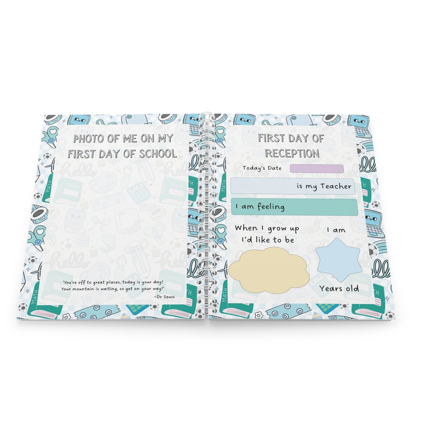 School journey journal primary school keepsake