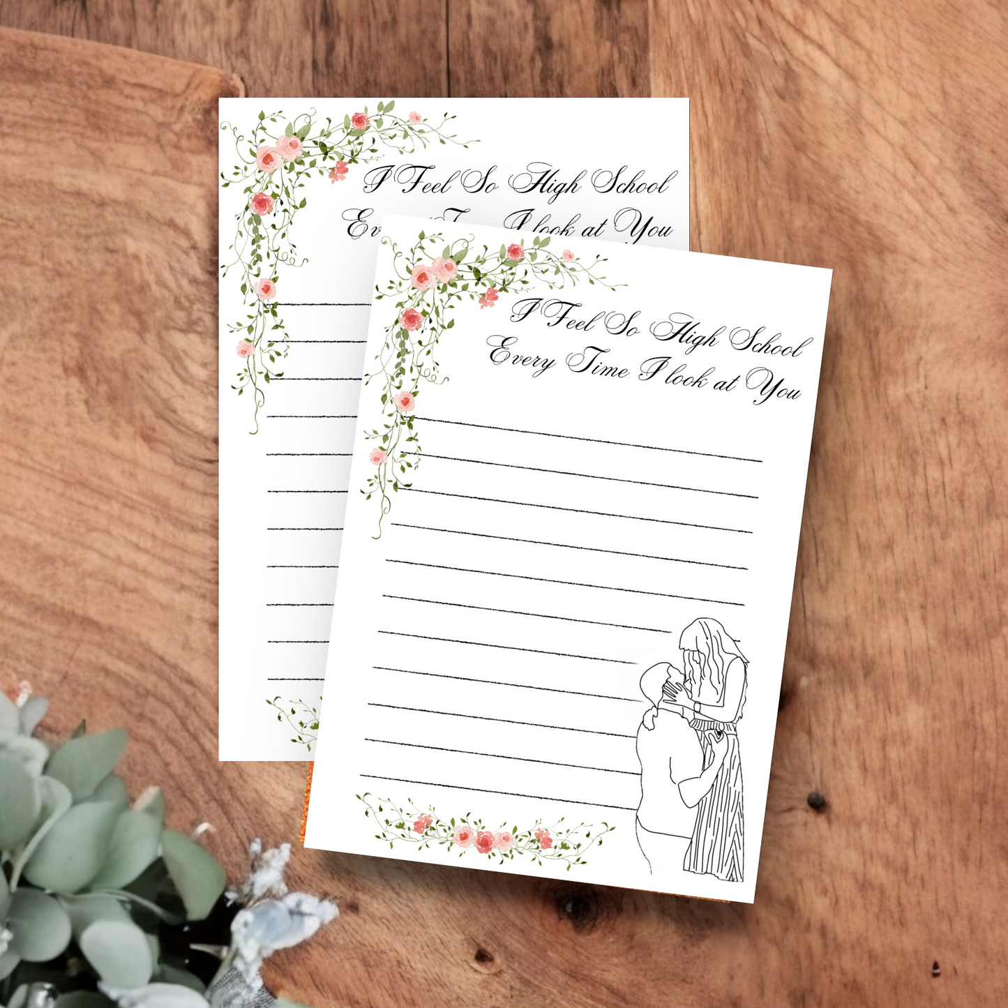 So High School Taylor & Travis tearaway A6 notepad