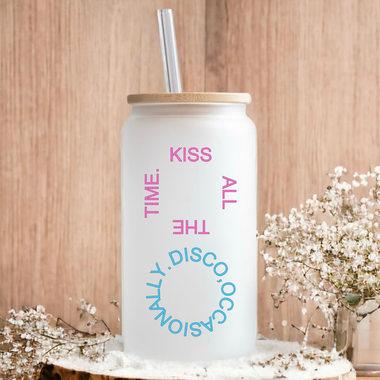 We belong together aperture 2026 tour frosted glass tumbler 550ml