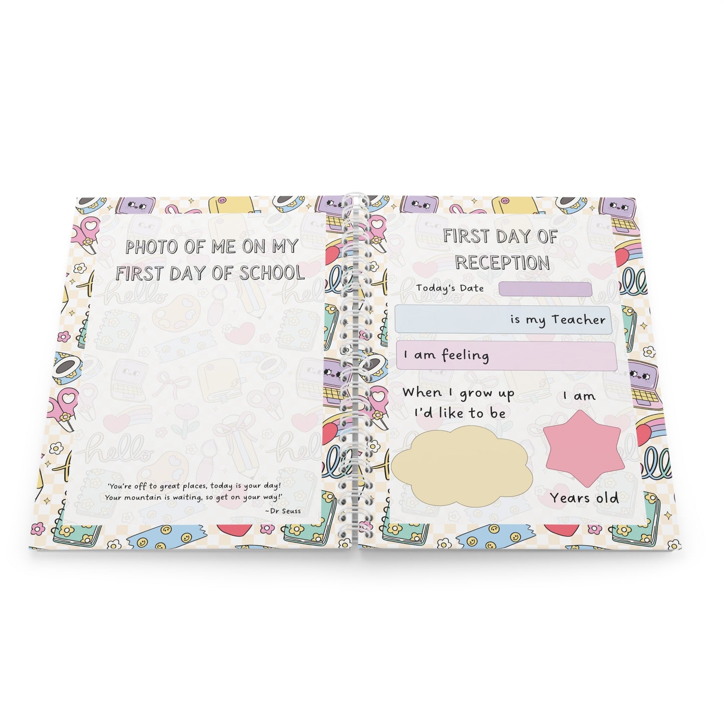 School journey journal primary school keepsake