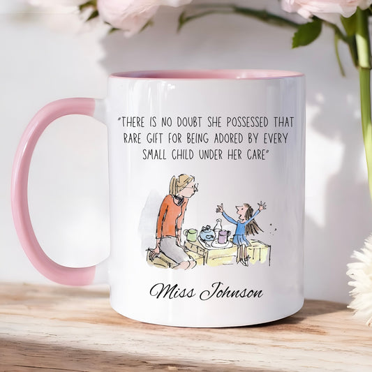 Miss Honey Teacher appreciation mug | Personalised Teacher leaving gift