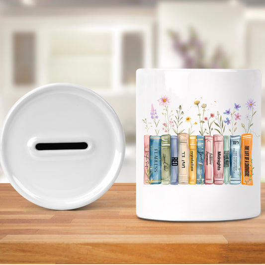 Wildflower Album Bookshelf Taylor Swift money bank