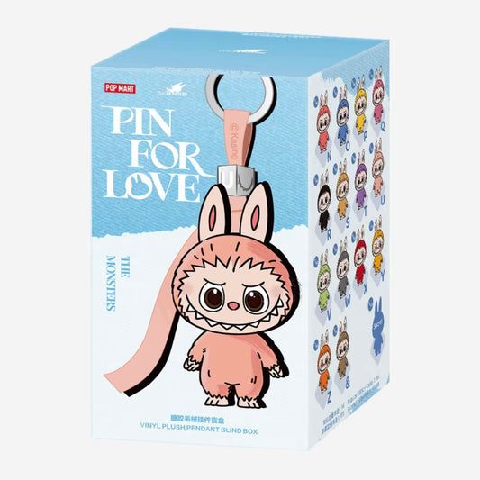 POP MART Labubu Pin for Love series vinyl plush (N-Z)