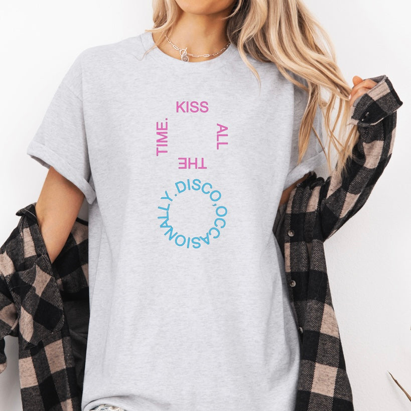 Harry Styles tour kiss all the time T-shirt