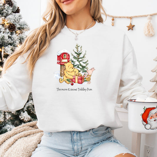 Classic Pooh Christmas jumper