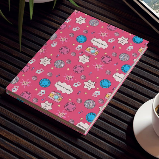 Harry Styles icons hardback lined journal