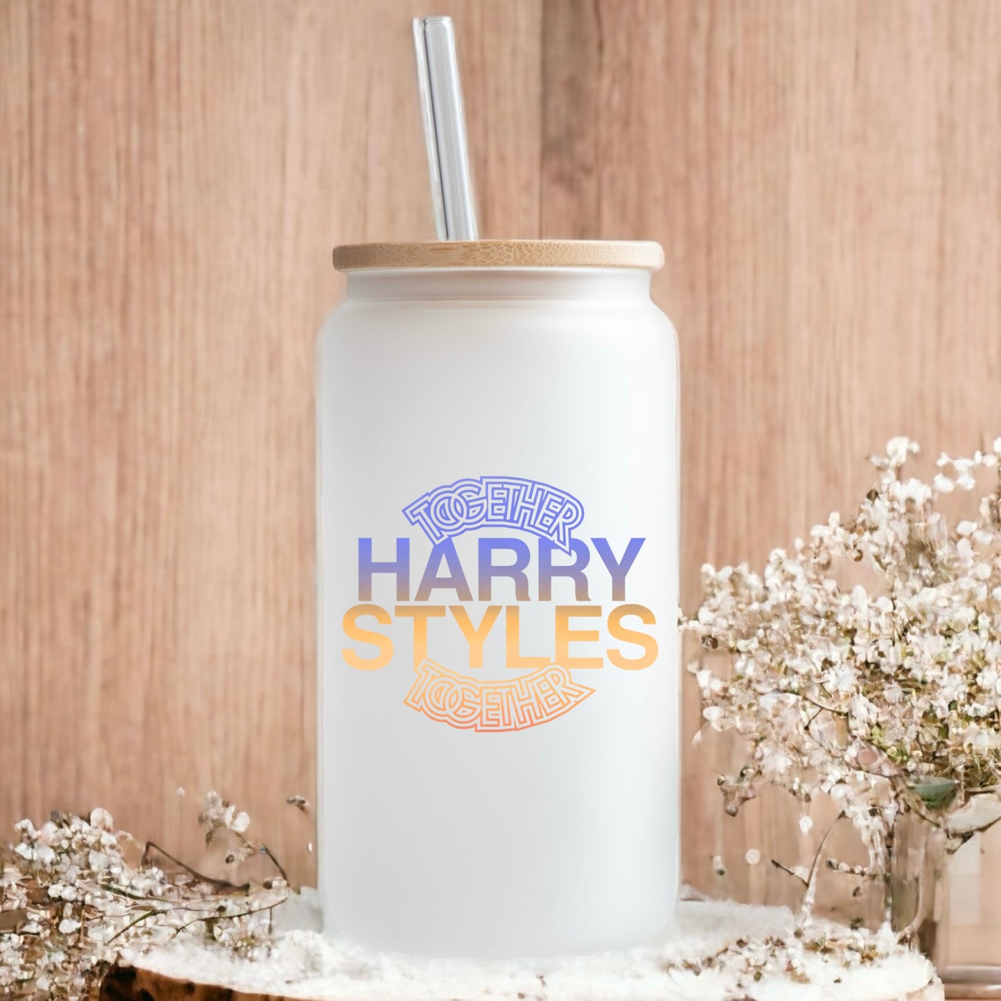 Together Together 2026 tour frosted glass tumbler 550ml