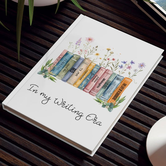 In my Writing Era hardback lined journal