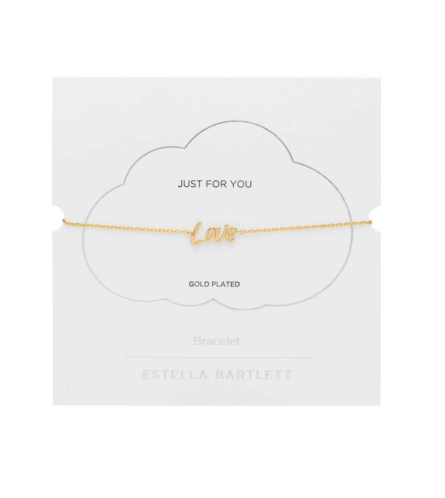 Love Bracelet gold plated