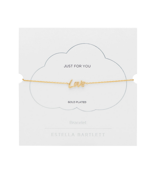 Love Bracelet gold plated