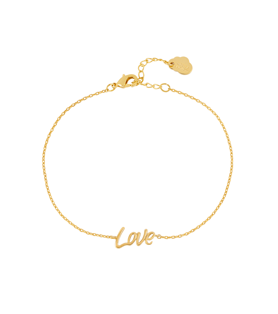 Love Bracelet gold plated