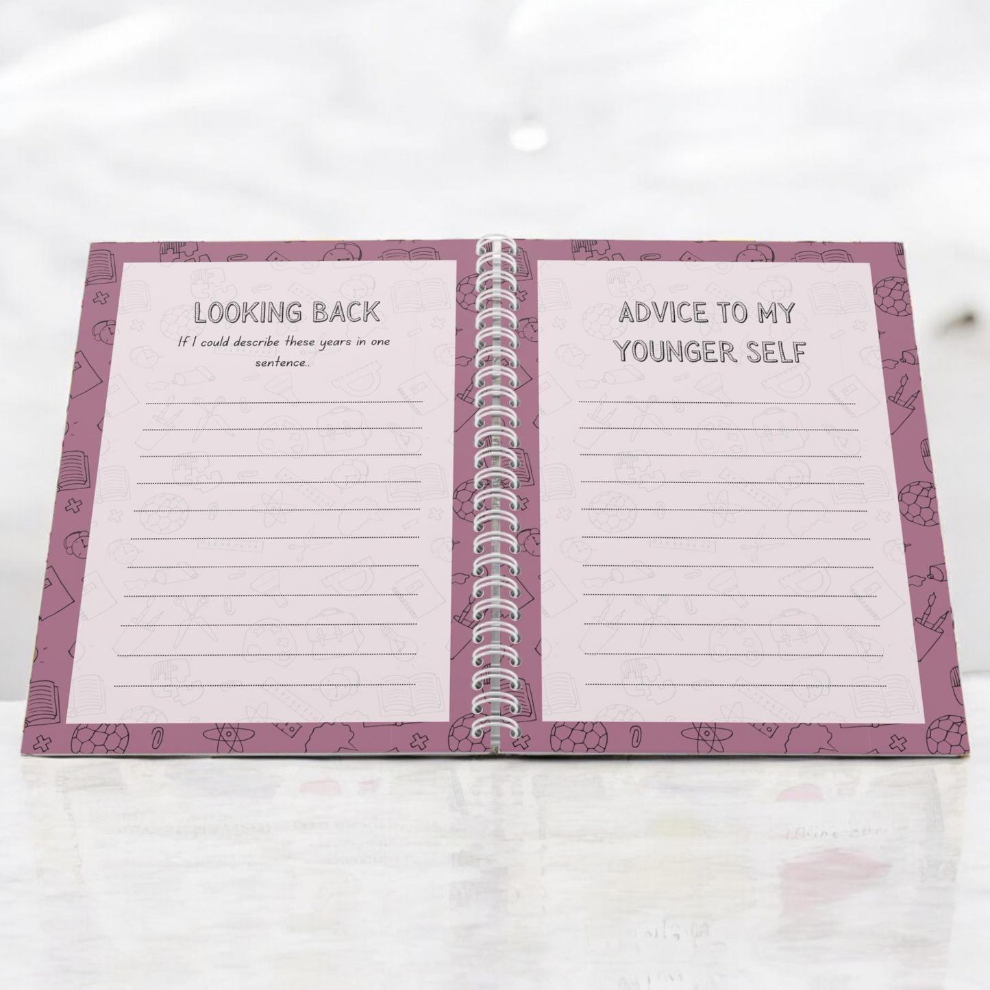 High School / secondary journal keepsake diary