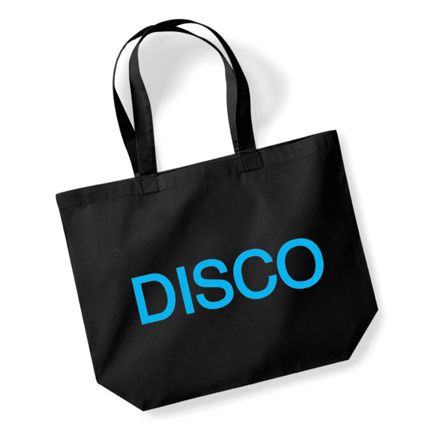 Harry Styles Kiss Disco black cotton tote bag