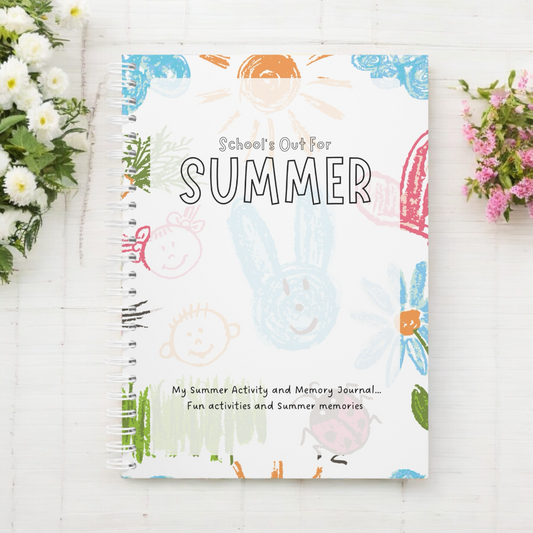 Summer Activity and Keepsake journal for kids