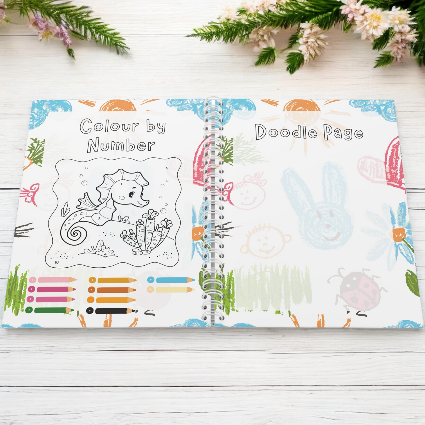 Summer Activity and Keepsake journal for kids
