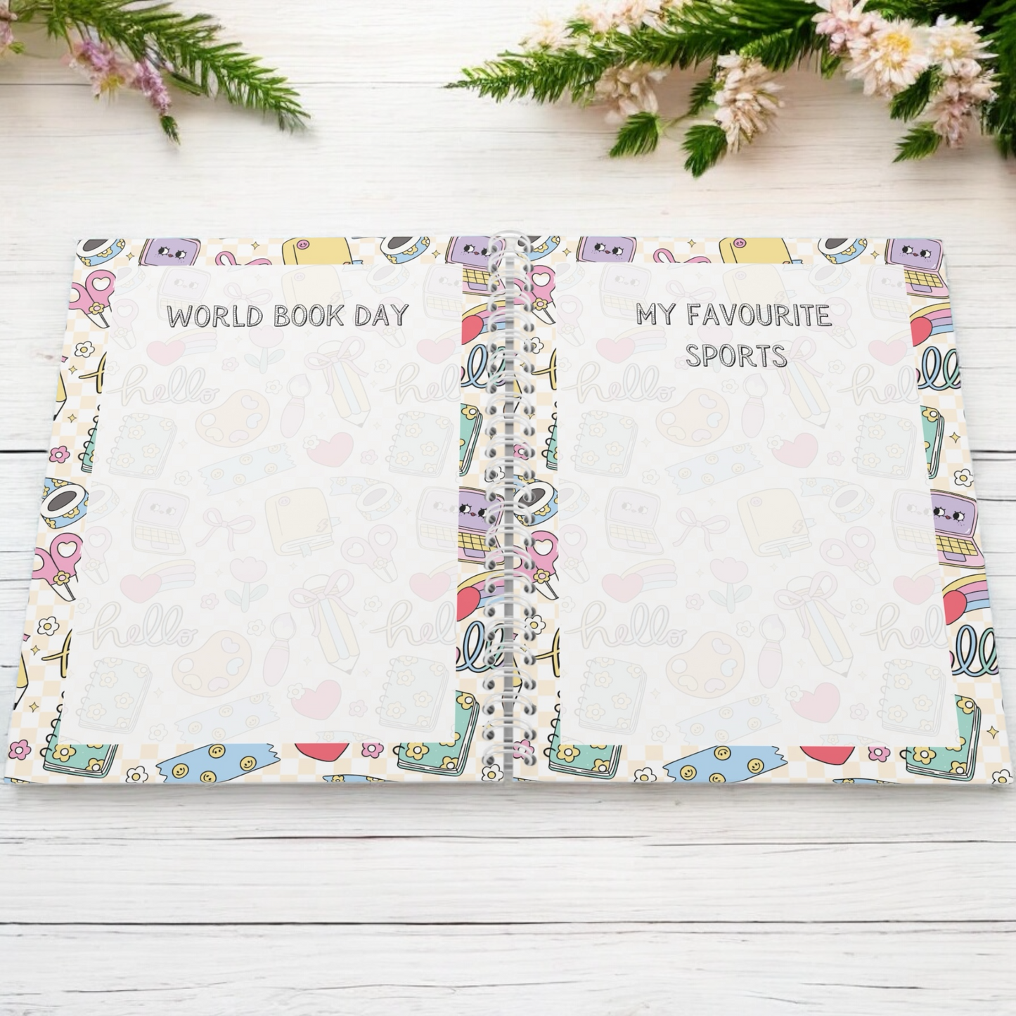 Home School journey journal primary years keepsake
