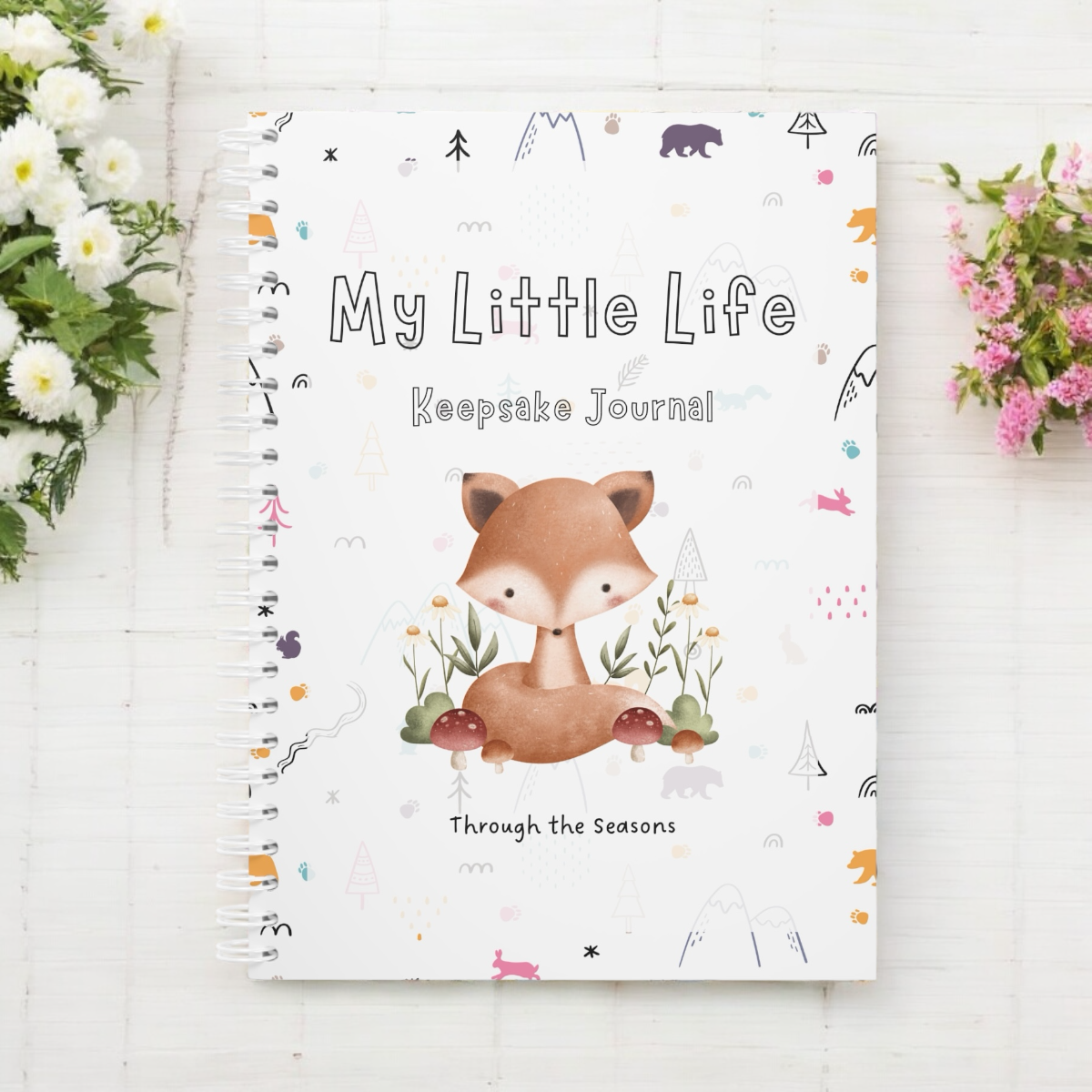 My Little Life Through the Seasons keepsake journal for school kids