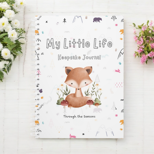 My Little Life Through the Seasons keepsake journal for school kids