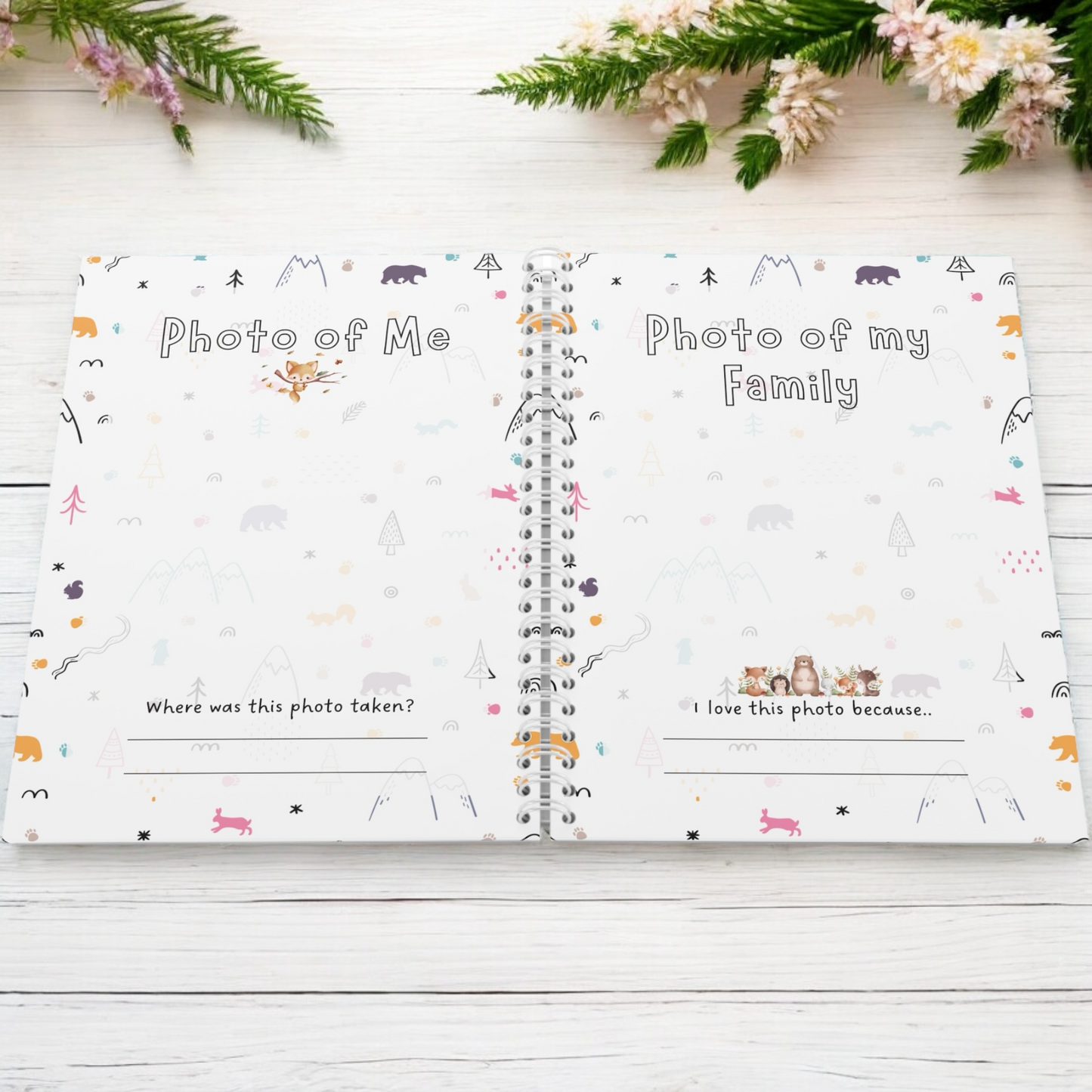 My Little Life Through the Seasons keepsake journal for school kids