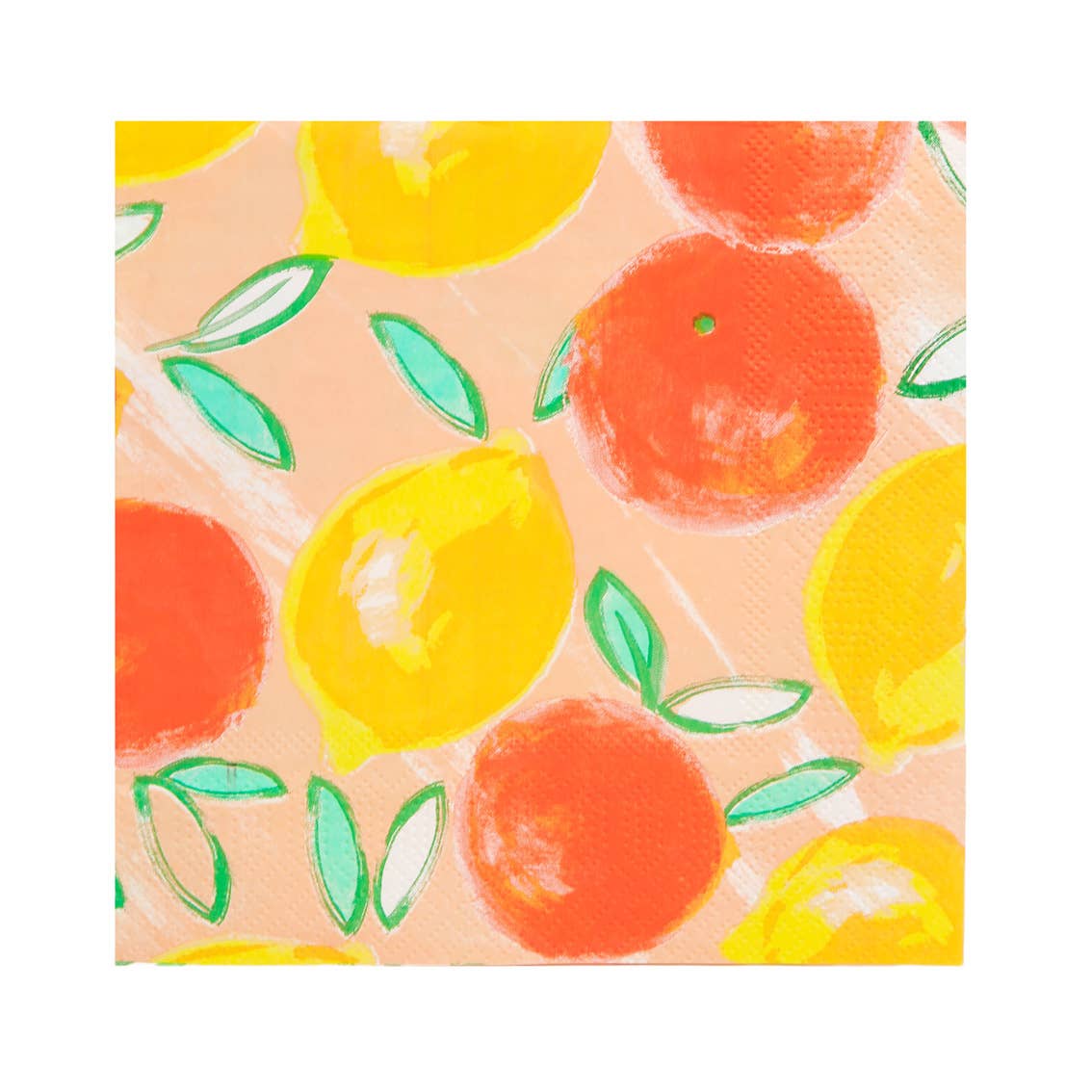Citrus Lemon and Orange Napkins  | 20 Pack | Summer  |